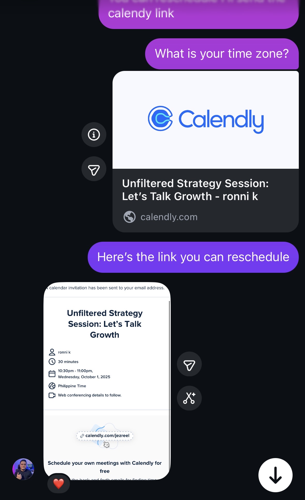 Real cold outreach or payment screenshot